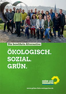 Vorschaubild des Wahlprogrammes der Grünen Liste Weingarten von 2019